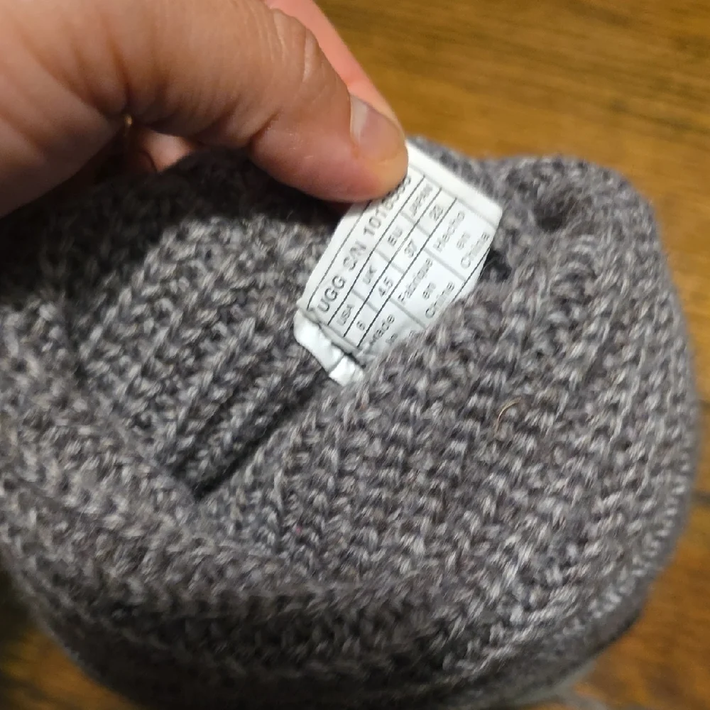 UGG Gray Knit Boots - Picture 5 of 5
